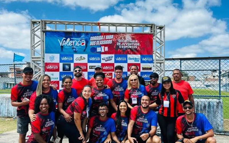 1ª Corrida e Baba dos Clássicos movimenta domingo de sol e reúne milhares de pessoas em Valença