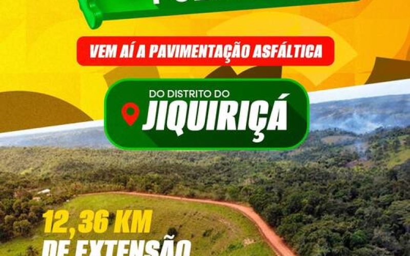 Estado abre licitação para pavimentação de acesso ao distrito de Jequiriçá, em Valença