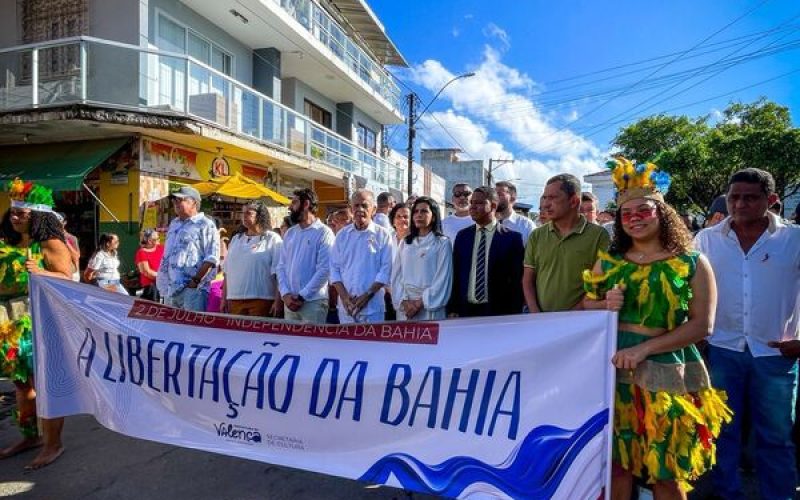 Valença celebra o 2 de Julho com civismo, tradição e ampla participação popular