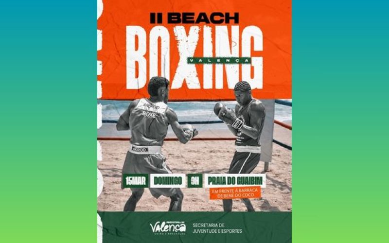 Praia do Guaibim sedia evento eletrizante de lutas com a 2ª edição do Beach Boxing