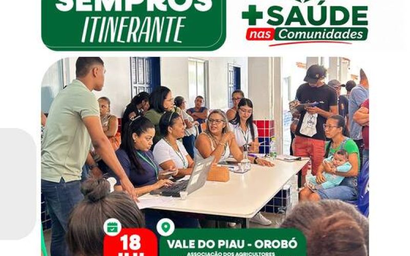 Prefeitura de Valença promove grande ação integrada de cidadania e saúde no Orobó neste sábado