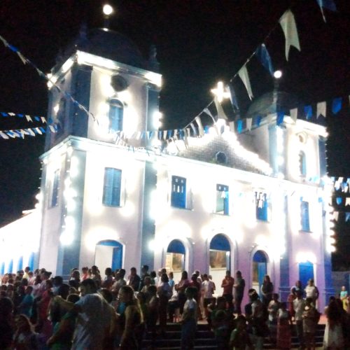 Missa de novena desta terça, (05) lota o Paço da Igreja do Amparo