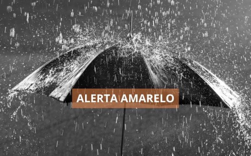 Inmet emite alerta amarelo para chuvas intensas em mais de 300 cidades na Bahia