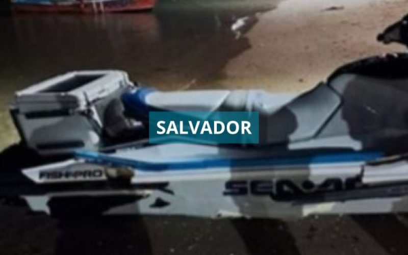 Acidente com moto aquática deixa uma vítima fatal e outra em estado grave em Salvador