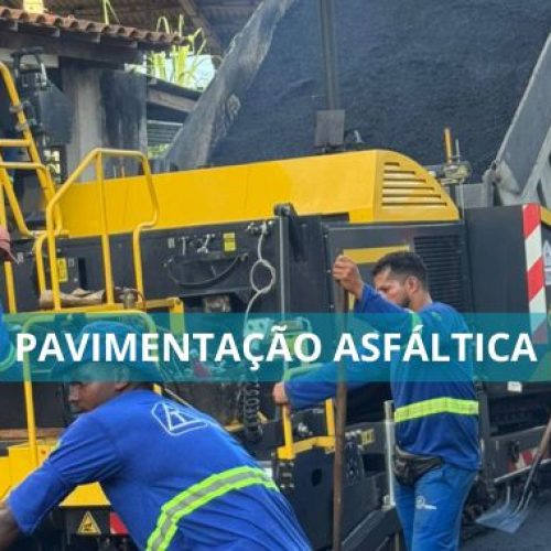 Pavimentação asfáltica da Rua Alagoas