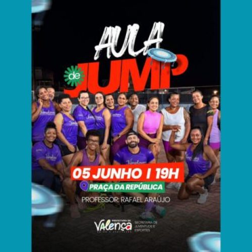 Super Aulão de Jump promete movimentar a Praça da República em Valença