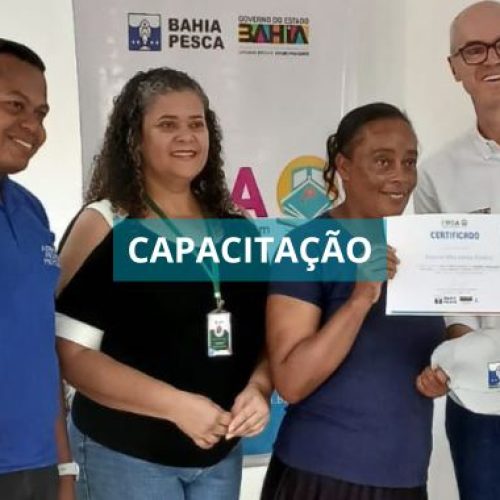 curso de Saúde Ocupacional para pescadoras e pescadores de Guaibim