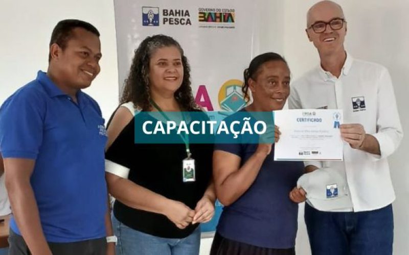 curso de Saúde Ocupacional para pescadoras e pescadores de Guaibim