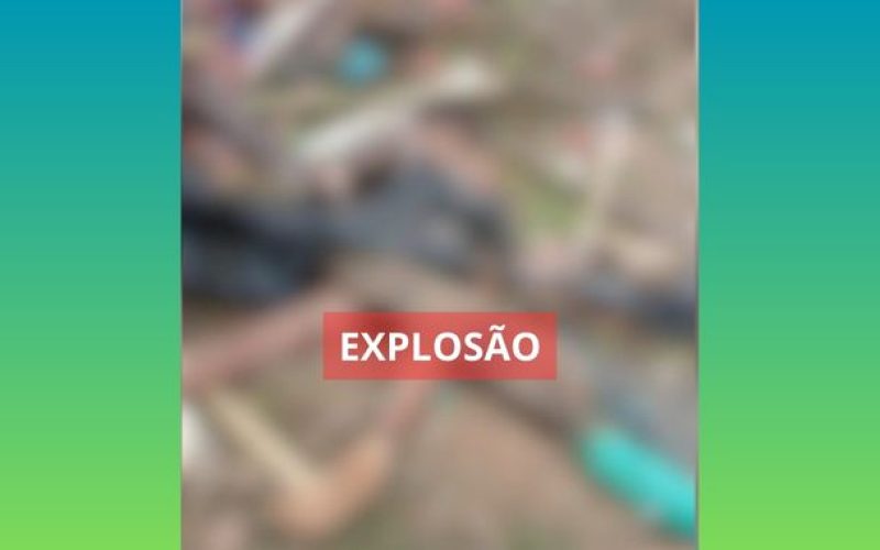 Barraca de fogos explode e deixa uma pessoa morta em Muniz Ferreira