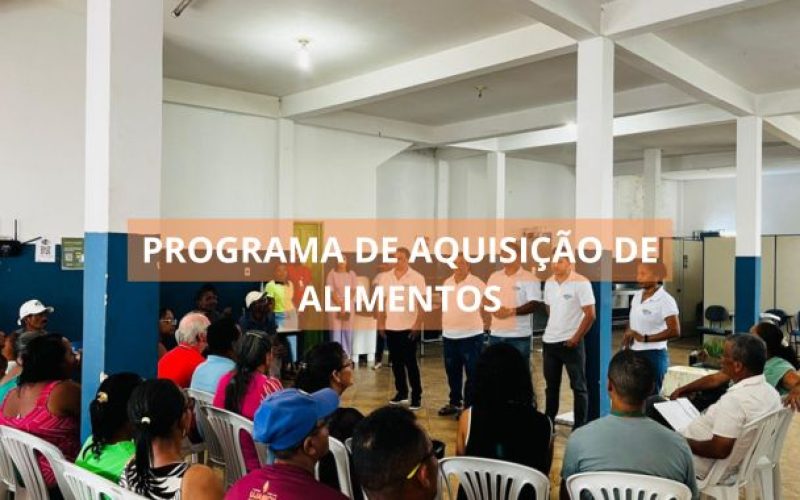 Prefeitura de Valença lança Programa de Aquisição de Alimentos