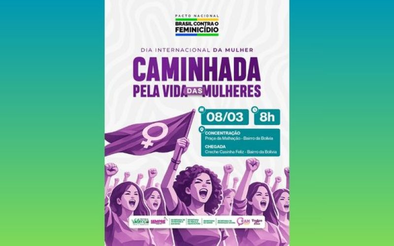 Valença realiza Caminhada pela Vida das Mulheres neste domingo (8), no bairro da Bolívia