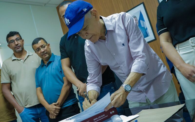 Novo PAC: Prefeito Marcos Medrado autoriza início das obras de Centro Comunitário Esportivo em Valença
