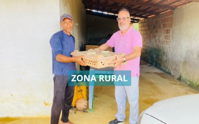 Programa de Criação de Pequenos Animais entrega 600 aves e beneficia 60 famílias na zona rural