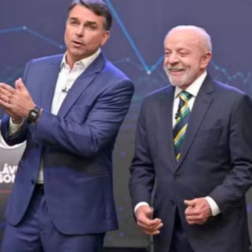 Lula e Flávio Bolsonaro se enfrentam hoje em debate na TV Globo; confronto começa às 21h20, após o Jornal Nacional