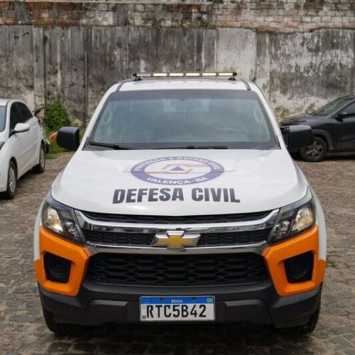 Defesa Civil com nova viatura 4x4