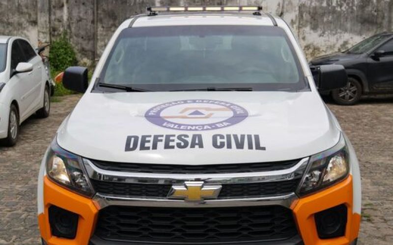 Defesa Civil com nova viatura 4x4