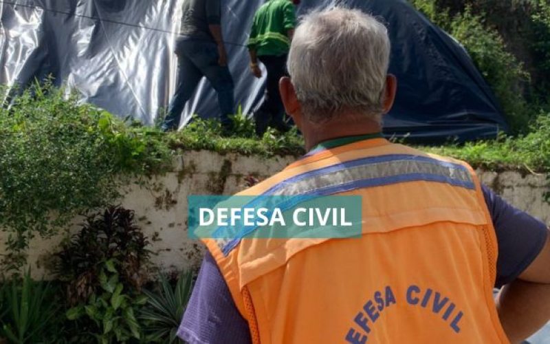 Prefeitura de Valença realiza vistoria em encosta do bairro de Fátima e adota medidas preventivas contra erosão