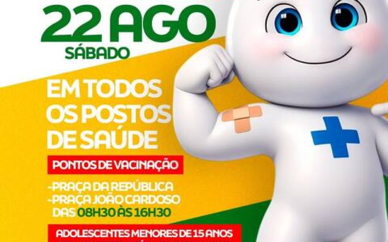 Dia D de Multivacinação será realizado neste sábado em Valença