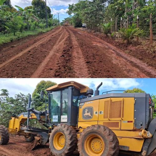 Valença avança na infraestrutura com recuperação de estradas rurais e reforço da sinalização viária