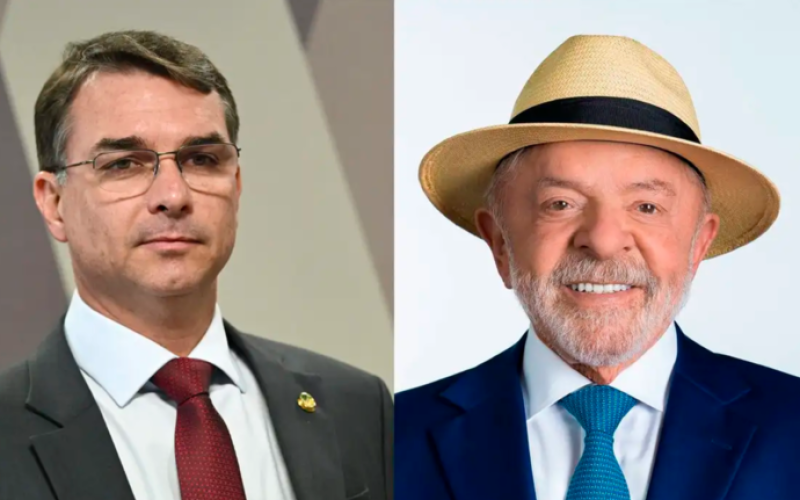 Lula e Flávio Bolsonaro disputarão o segundo turno da eleição presidencial