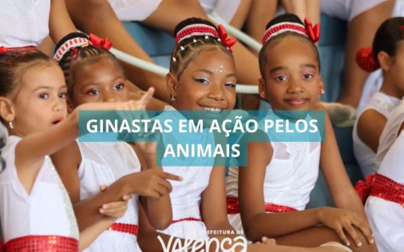 Ginástica, solidariedade e amor aos animais marcam evento beneficente em Valença