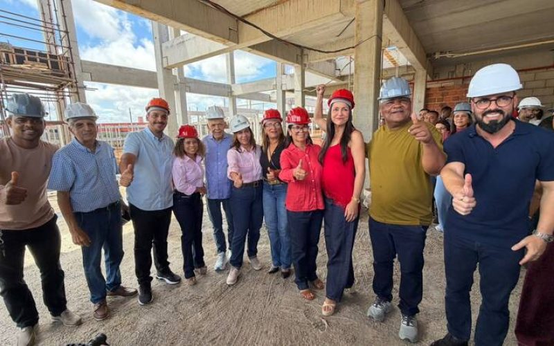 Obras do Hospital e Maternidade Regional Costa do Dendê avançam em Valença
