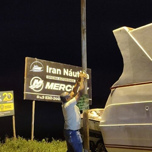 Prefeitura de Valença realiza rondas noturnas para manutenção da iluminação pública