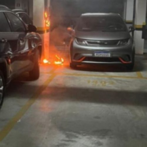 Incêndios envolvendo carros elétricos no Brasil