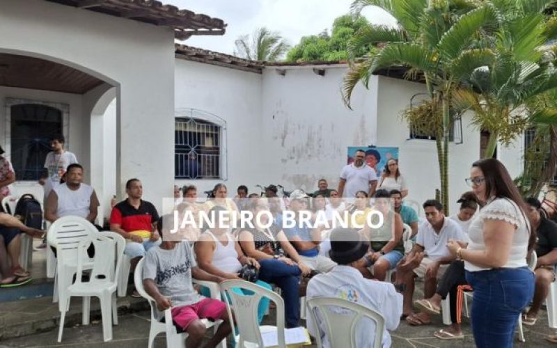 Prefeitura de Valença promove encontro no CAPS para reforçar cuidados com a saúde mental no Janeiro Branco