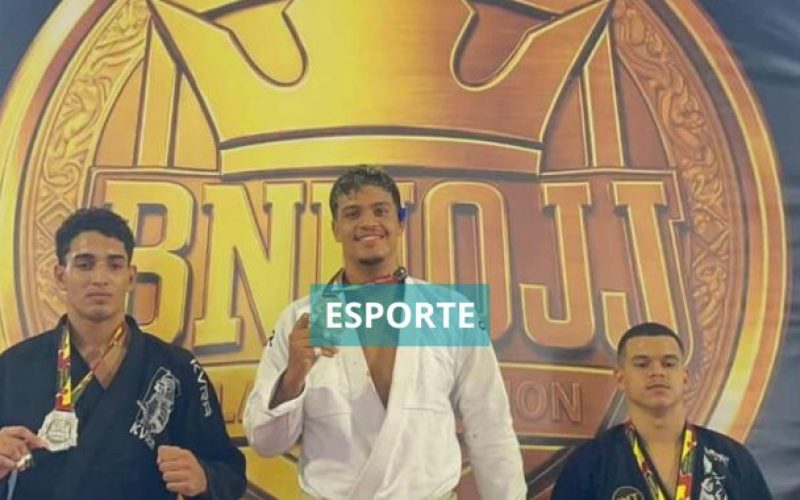 Atleta valenciano brilha na 1ª etapa do Bahia Norte Nordeste Open de Jiu-Jitsu