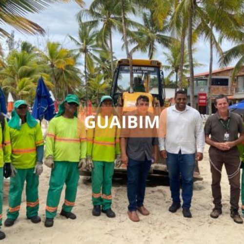 Prefeitura promove mutirão de limpeza e cuidado com o Guaibim