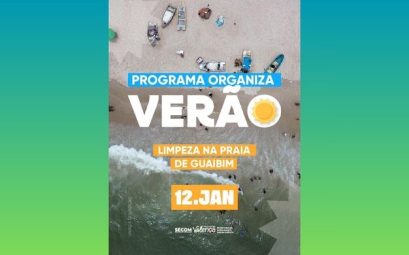 Prefeitura de Valença retoma ações de limpeza em Guaibim