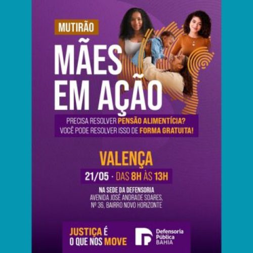 Valença recebe mutirão “Mães em Ação”