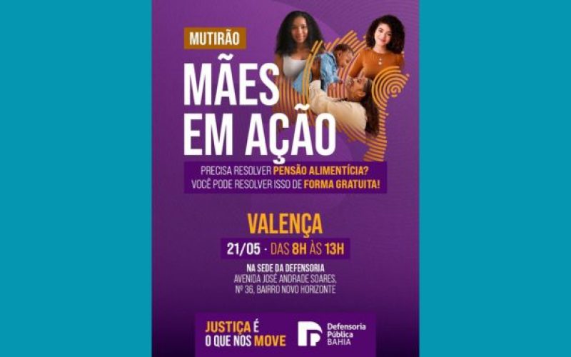 Valença recebe mutirão “Mães em Ação”