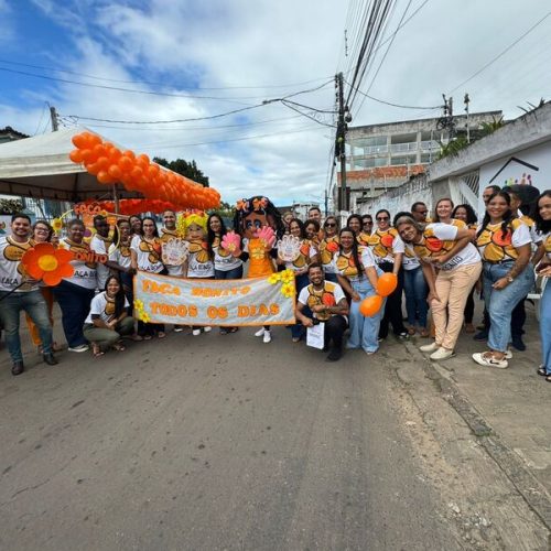 Prefeitura de Valença promove Drive Thru do Maio Laranja para conscientização contra abuso e exploração sexual infantojuvenil