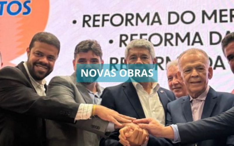 Convênios entre Governo do Estado e Prefeitura asseguram novas obras para Valença