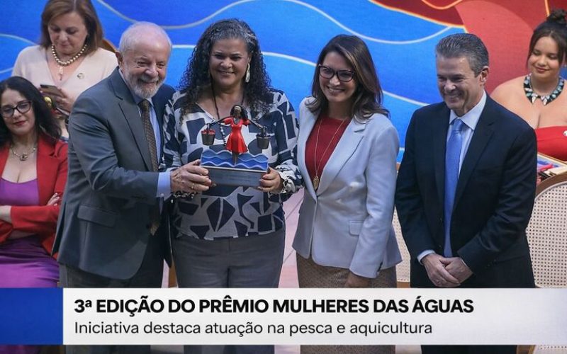 Secretária de Pesca e Aquicultura da Prefeitura de Valença é homenageada em Brasília