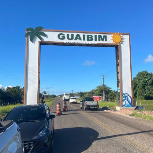 Novo portal transforma a chegada ao distrito do Guaibim