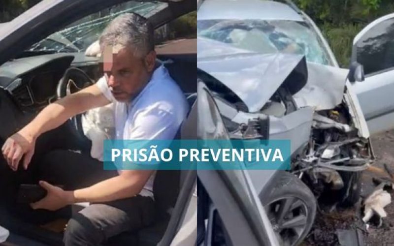 Justiça decreta prisão preventiva de médico envolvido em acidente que matou duas pessoas na BA-542