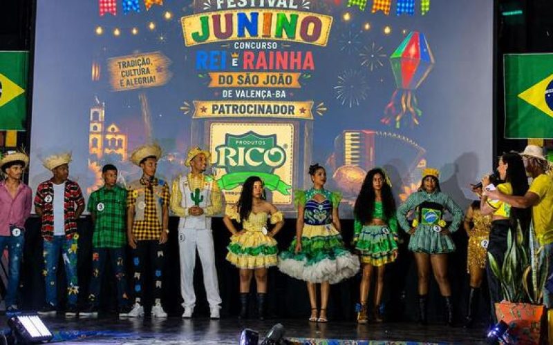 Valença abre os festejos juninos com a escolha do Rei e da Rainha do São João 2026