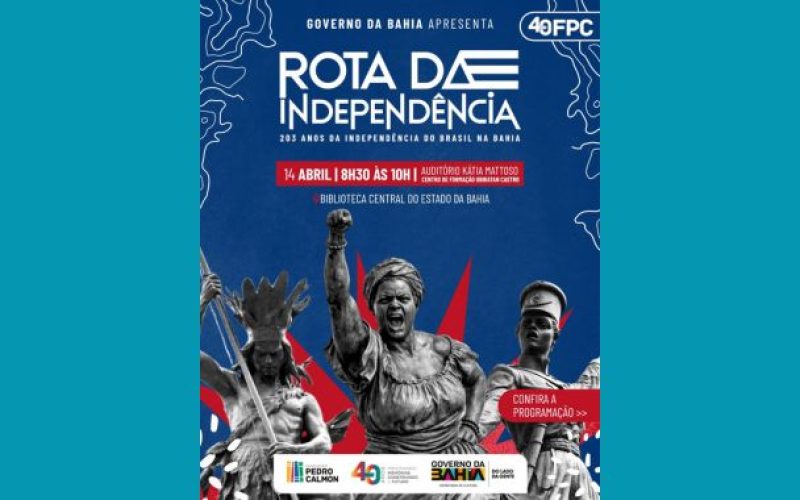 Bahia lança Rota da Independência 2026
