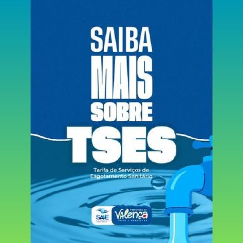Prefeitura de Valença, através do SAAE, regulamenta tarifa de esgoto e fortalece investimentos em saneamento