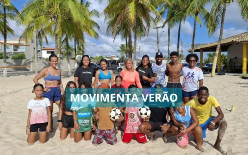 Movimenta Verão Guaibim reúne moradores e visitantes em programação esportiva ao ar livre