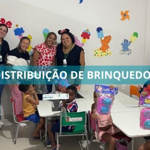 Ação da Prefeitura de Valença distribuiu 4 mil brinquedos entre outubro e novembro