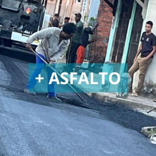 Parceria da Prefeitura de Valença com o Governo do Estado garante asfalto para o Bairro da Bolívia
