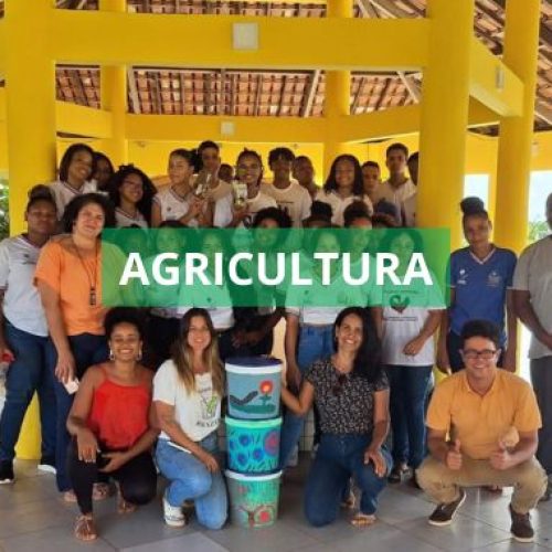 Secretaria de Agricultura promove oficina de compostagem e bate-papo sobre resíduos sólidos em escola estadual