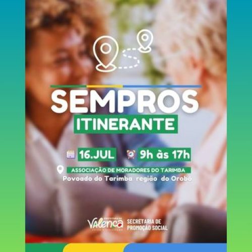 Prefeitura leva serviços às comunidades mais vulneráveis de Valença através da “Promoção Social Itinerante”
