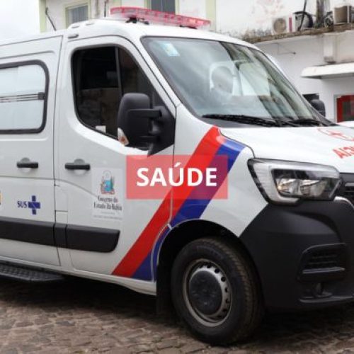 Prefeitura de Valença recebe nova ambulância equipada para reforçar atendimentos de emergência