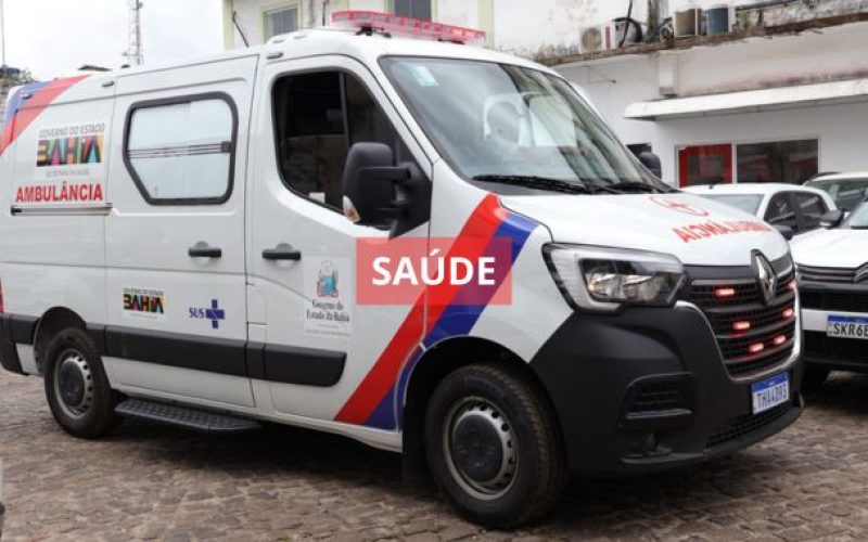 Prefeitura de Valença recebe nova ambulância equipada para reforçar atendimentos de emergência