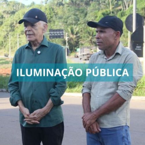Prefeito Marcos Medrado acompanha a instalação da nova Iluminação do Entroncamento de Valença